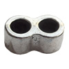 Connectors Zinc Alloy Jewelry Findings Lead-free, 9x17mm Hole:5.5mm, Sold by Bag