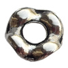 Donut Zinc Alloy Jewelry Findings Lead-free, O:13mm I:5mm, Sold by Bag