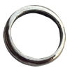 Donut Zinc Alloy Jewelry Findings Lead-free, O:12mm I:9mm, Sold by Bag