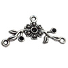 Connectors Zinc Alloy Jewelry Findings Lead-free, 32x15mm, Hole:1.5mm, Sold by Bag