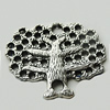 Pendant Zinc Alloy Jewelry Findings Lead-free, Tree 30x24mm Hole:3mm, Sold by Bag
