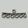 Connectors Zinc Alloy Jewelry Findings Lead-free, 28x10mm Hole:2mm, Sold by Bag