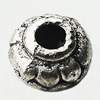 Bead Zinc Alloy Jewelry Findings Lead-free, 8mm Hole:3mm, Sold by Bag