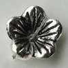 Bead Caps Zinc Alloy Jewelry Findings Lead-free, Flower 10mm Hole:1mm, Sold by Bag