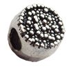 European Style Beads Zinc Alloy Jewelry Findings Lead-free, 9mm Hole:4mm, Sold by Bag 