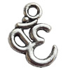 Pendant Zinc Alloy Jewelry Findings Lead-free, 12x16mm, Sold by Bag