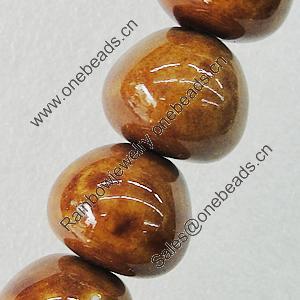 Ceramics Beads, 17x15mm Hole:1.5mm, Sold by Bag