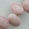 Ceramics Beads Plated AB, Flat Oval 17x23mm Hole:2.5mm, Sold by Bag