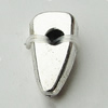 Bead Zinc Alloy Jewelry Findings Lead-free, 5x10mm Hole:1.5mm, Sold by Bag