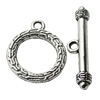 Clasps Zinc Alloy Jewelry Findings Lead-free, Loop:15x19mm, Sold by KG