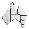 Pendant Zinc Alloy Jewelry Findings Lead-free, 25x28mm Hole:2mm, Sold by Bag