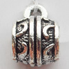 Pendant Zinc Alloy Jewelry Findings Lead-free, 9x13mm, Sold by Bag