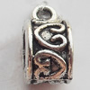 Connectors Zinc Alloy Jewelry Findings Lead-free, 6x12mm Hole:2mm, Sold by KG