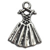Pendant Zinc Alloy Jewelry Findings Lead-free, 13x19mm Hole:1mm, Sold by Bag