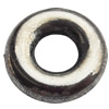 Donut Zinc Alloy Jewelry Findings Lead-free, O:10mm I:4mm, Sold by Bag