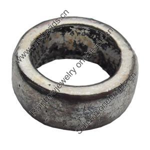 European Style Beads Zinc Alloy Jewelry Findings Lead-free, 11mm Hole:8mm, Sold by Bag