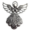 Pendant Zinc Alloy Jewelry Findings Lead-free, 39x42mm, Sold by Bag