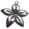 Pendant Zinc Alloy Jewelry Findings Lead-free, 35x37mm Hole:3mm, Sold by Bag