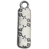 Pendant Zinc Alloy Jewelry Findings Lead-free, 7x27mm Hole:3mm, Sold by Bag
