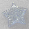 lampwork Cabochons, Star 20mm, Sold by PC