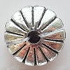 Beads Zinc Alloy Jewelry Findings Lead-free, 15mm Hole:3mm, Sold by Bag