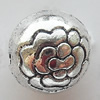 Beads Zinc Alloy Jewelry Findings Lead-free, 8mm Hole:1mm, Sold by Bag