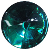 Resin Zircon, No-Hole Jewelry findings, Round, 16mm, Sold by Bag