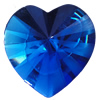 Matter Resin Zircon, No-Hole Jewelry findings, Heart, 8mm, Sold by Bag