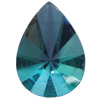 Matter Resin Zircon, No-Hole Jewelry findings, Teardrop, 8.6x13mm, Sold by Bag