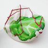 Spray-Painted Acrylic Beads, Leaf 19x18mm, Sold by Bag 