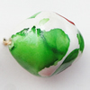 Spray-Painted Acrylic Beads, 18x15mm, Sold by Bag 