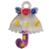 Acrylic Pendants, Mix Colour, Umbrella, 25x33mm Hole:2mm, Sold by PC