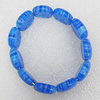 Millefiori Glass Bracelets, Beads Size:18x22mm, Sold by PC