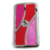 Acrylic Connectors, Rectangle, 20x35mm Hole:2mm, Sold by PC