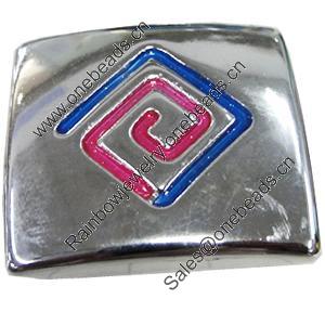 Acrylic Connectors, 32x30mm Hole:2mm, Sold by PC