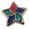 Acrylic Beads, Star, 25mm Hole:2mm, Sold by PC