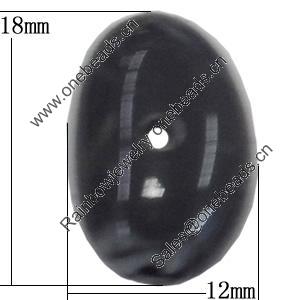 Resin Beads, 12x18mm Hole:2.5mm, Sold by Bag