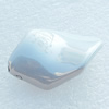 Electroplate Acrylic Beads, 19x30mm, Hole:2mm, Sold by PC