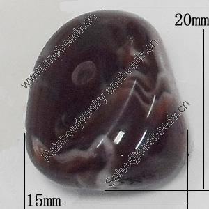 Resin Beads, 15x20mm Hole:2.5mm, Sold by Bag