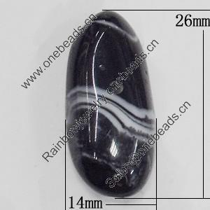 Resin Beads, 14x26mm Hole:2.5mm, Sold by Bag