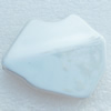 Electroplate Acrylic Beads, Nugget, 37x33mm, Hole:2.5mm, Sold by PC