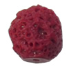 Imitation Lava Resin Beads, 21x21mm Hole:3mm Hole:3mm, Sold by Bag