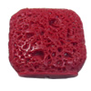 Imitation Lava Resin Beads, 38x40mm Hole:2.5mm, Sold by Bag