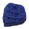 Imitation Lava Resin Beads, Nugget 23x28mm Hole:2.5mm, Sold by Bag