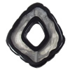 Resin Beads, 39x44mm Hole:2.5mm, Sold by Bag