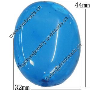 Resin Beads, 32x44mm Hole:2.5mm, Sold by Bag