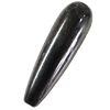 Jewelry findings, CCB Plastic Beads, Plumbum black, Teardrop, 8.5x29mm Hole:1mm, Sold by Bag