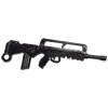 Pendant Zinc Alloy Jewelry Findings, Nobelium Plated, Sub-machine gun, 22x65mm, Sold by PC