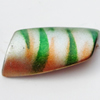 Spray-Painted Acrylic Beads, 30x13mm Hole About:2.5mm, Sold by Bag