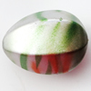 Spray-Painted Acrylic Beads, 34x26mm Hole About:3mm, Sold by Bag